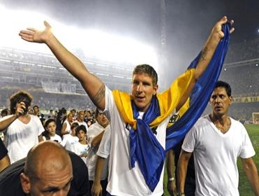 Martin Palermo is sporting new colours these days
